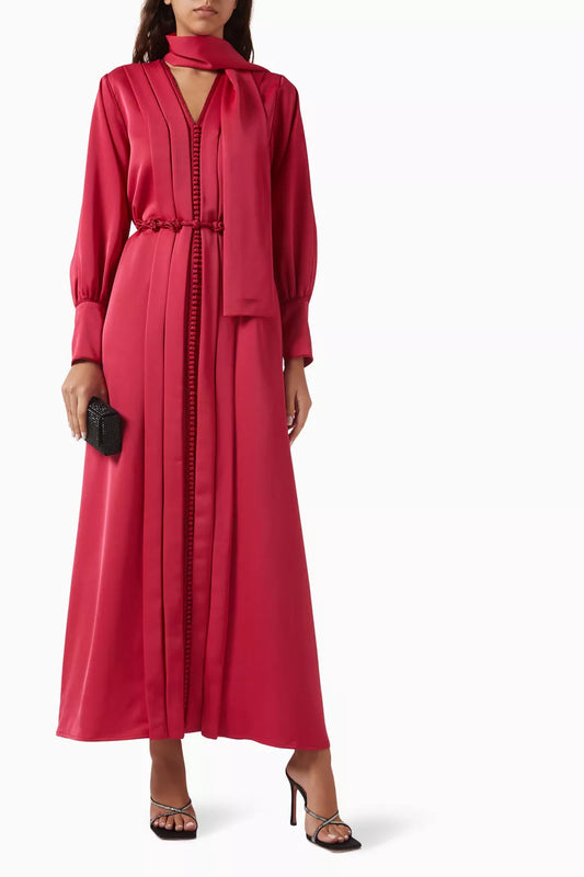 Moroccan Embroidered Kaftan-style Dress