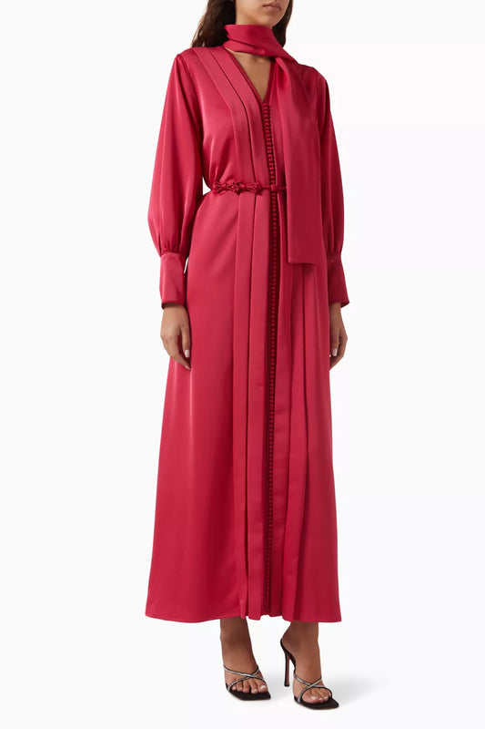 Moroccan Embroidered Kaftan-style Dress