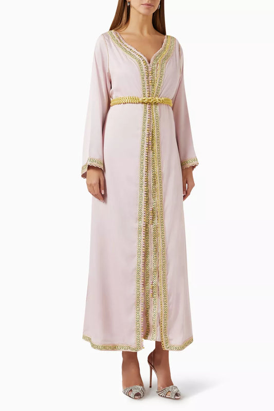 Moroccan Two-piece Kaftan Set